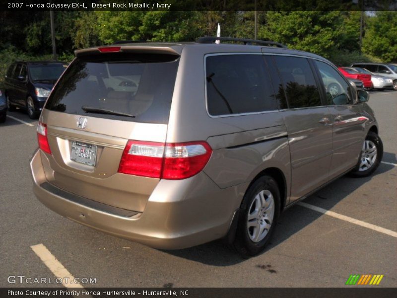 Desert Rock Metallic / Ivory 2007 Honda Odyssey EX-L