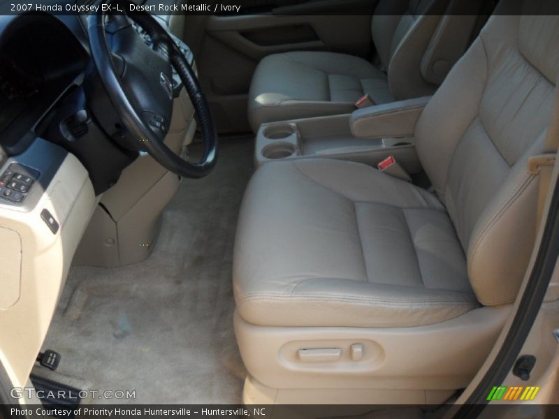 Desert Rock Metallic / Ivory 2007 Honda Odyssey EX-L