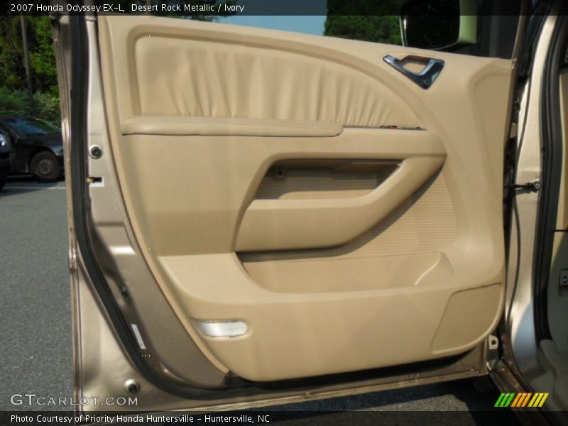 Desert Rock Metallic / Ivory 2007 Honda Odyssey EX-L