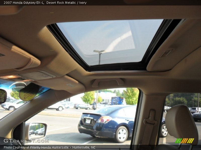 Desert Rock Metallic / Ivory 2007 Honda Odyssey EX-L