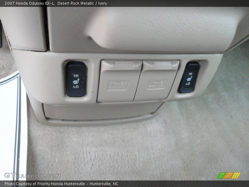 Desert Rock Metallic / Ivory 2007 Honda Odyssey EX-L