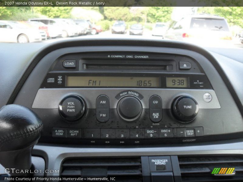 Desert Rock Metallic / Ivory 2007 Honda Odyssey EX-L