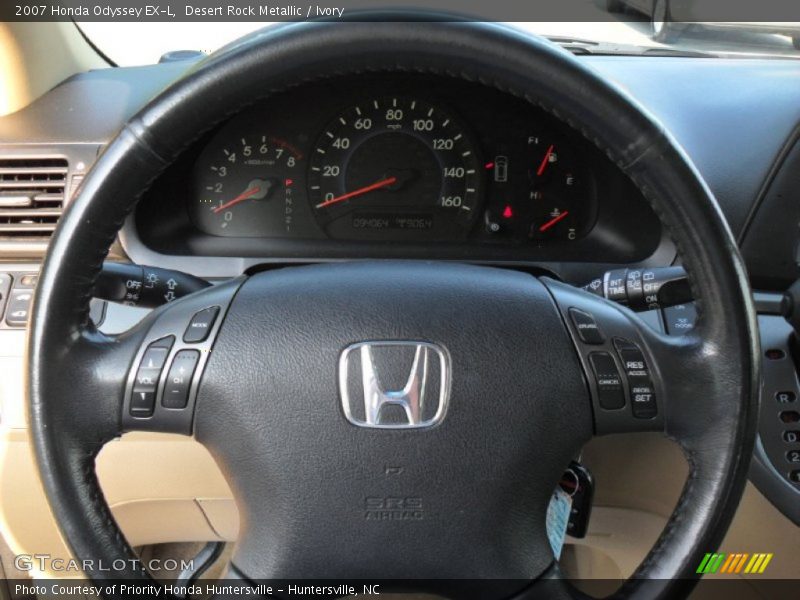 Desert Rock Metallic / Ivory 2007 Honda Odyssey EX-L