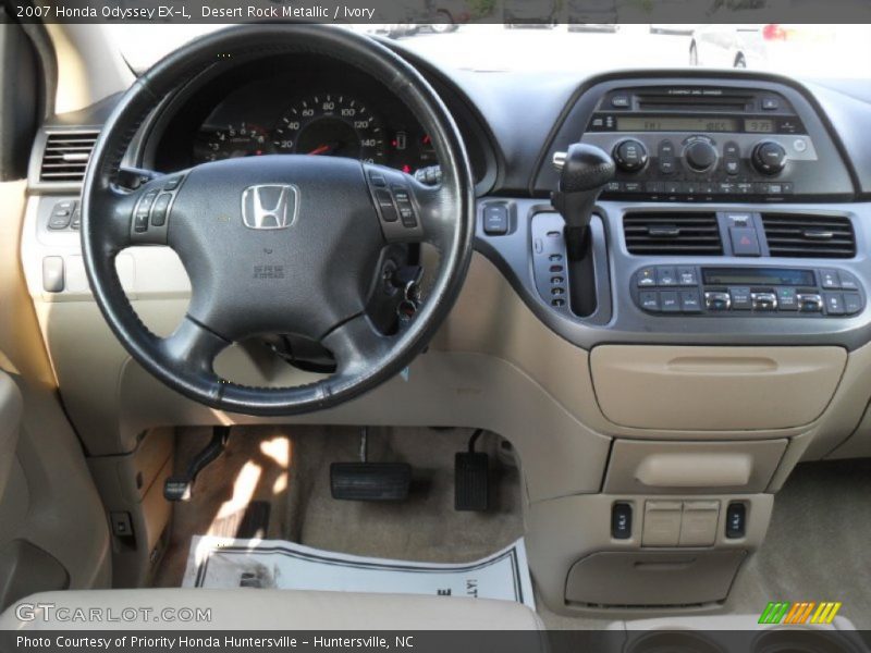 Desert Rock Metallic / Ivory 2007 Honda Odyssey EX-L