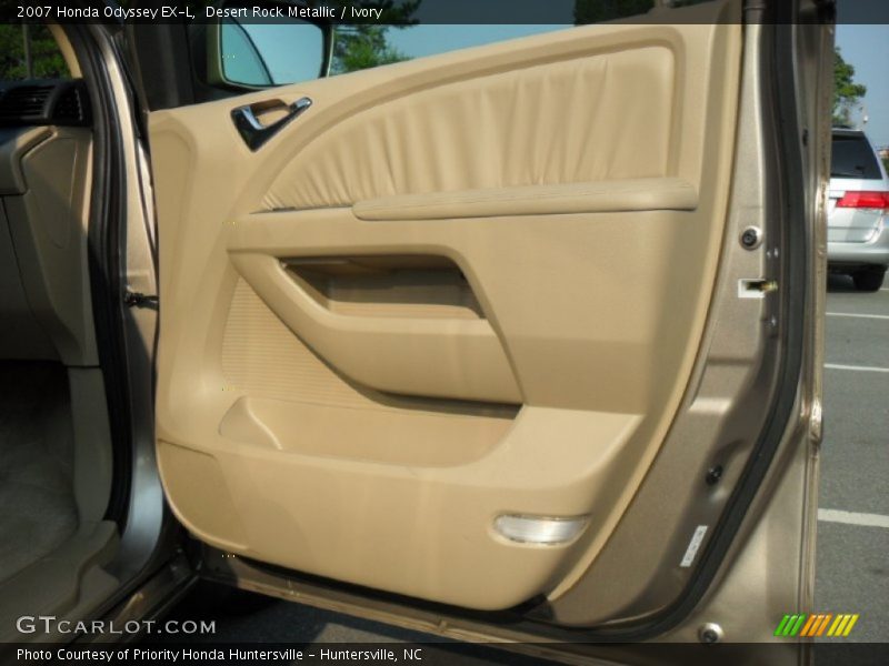 Desert Rock Metallic / Ivory 2007 Honda Odyssey EX-L
