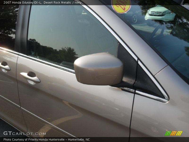 Desert Rock Metallic / Ivory 2007 Honda Odyssey EX-L