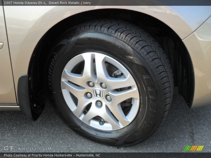 Desert Rock Metallic / Ivory 2007 Honda Odyssey EX-L