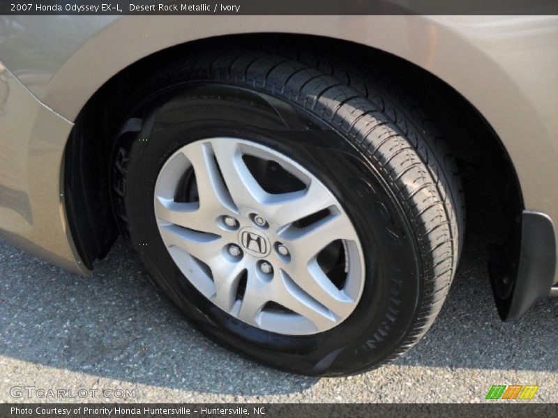 Desert Rock Metallic / Ivory 2007 Honda Odyssey EX-L