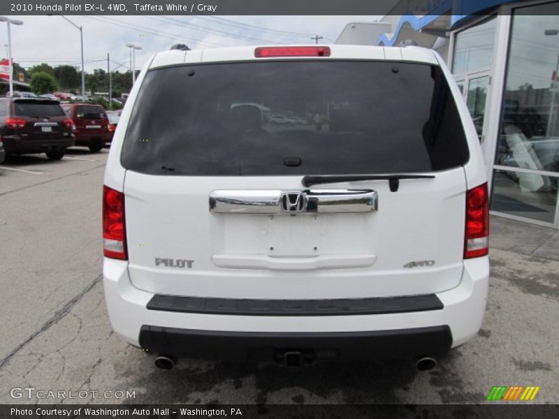 Taffeta White / Gray 2010 Honda Pilot EX-L 4WD