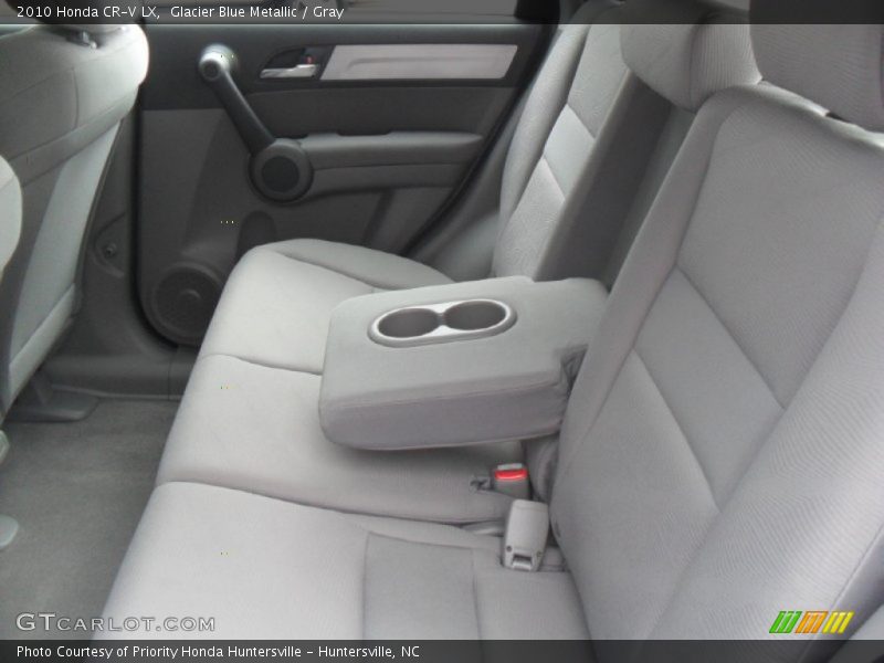 Glacier Blue Metallic / Gray 2010 Honda CR-V LX