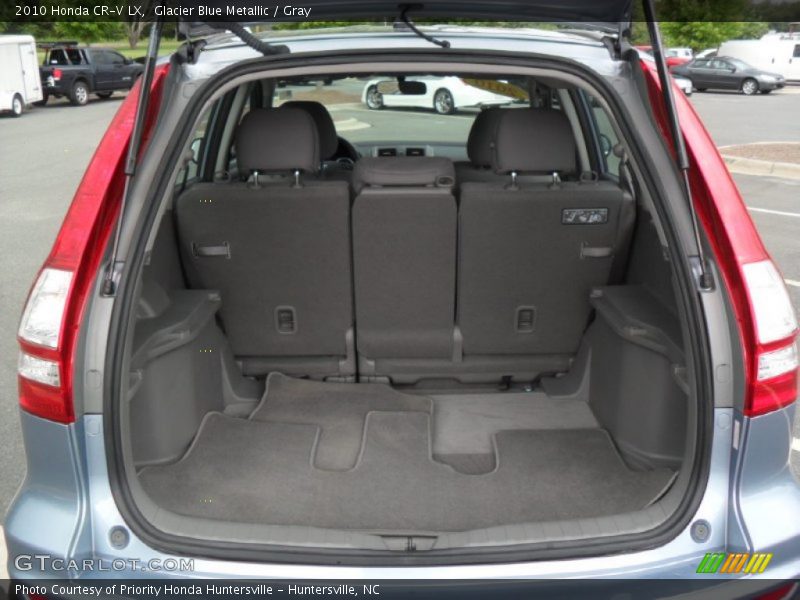 Glacier Blue Metallic / Gray 2010 Honda CR-V LX