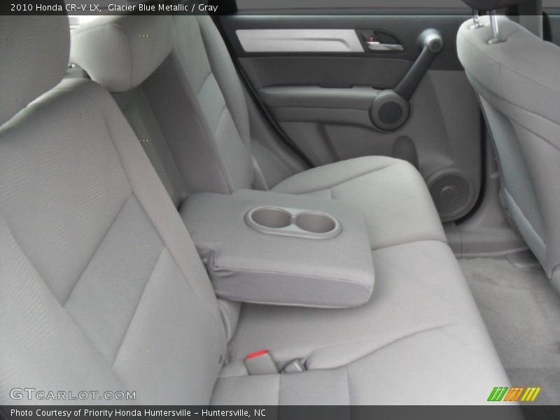 Glacier Blue Metallic / Gray 2010 Honda CR-V LX