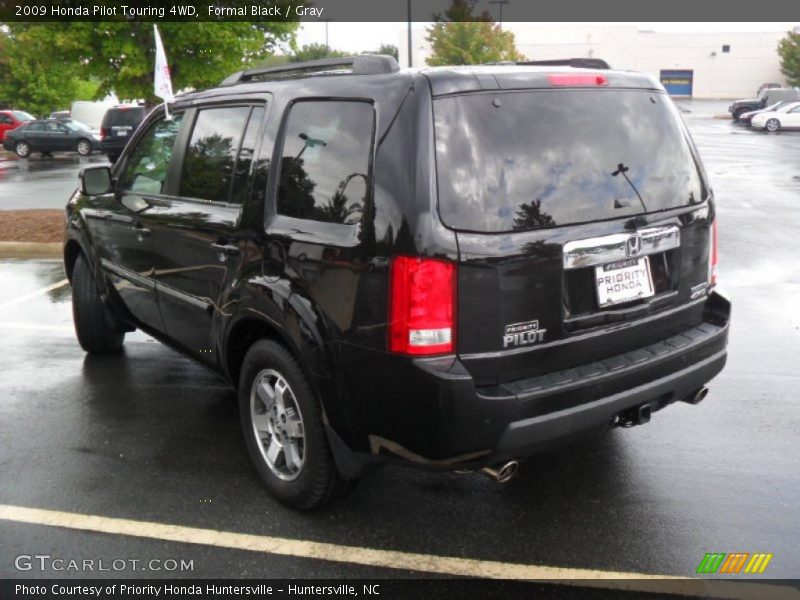 Formal Black / Gray 2009 Honda Pilot Touring 4WD