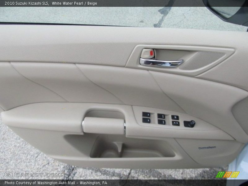 White Water Pearl / Beige 2010 Suzuki Kizashi SLS