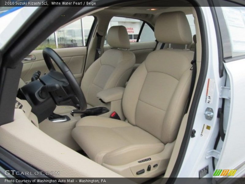  2010 Kizashi SLS Beige Interior