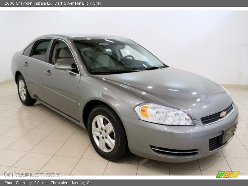 Dark Silver Metallic / Gray 2006 Chevrolet Impala LS