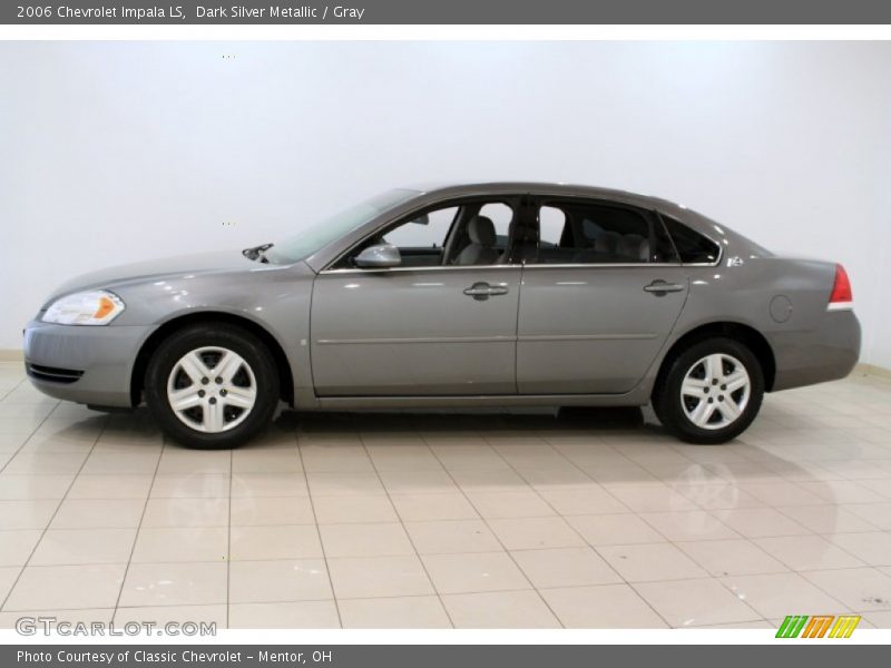 Dark Silver Metallic / Gray 2006 Chevrolet Impala LS