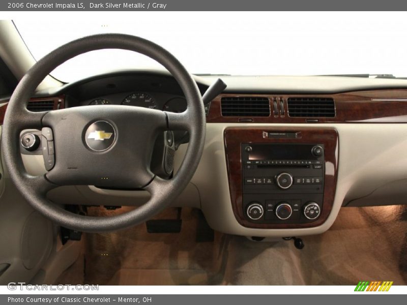 Dark Silver Metallic / Gray 2006 Chevrolet Impala LS