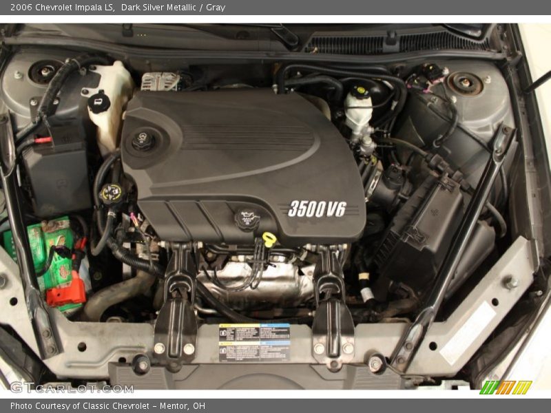 Dark Silver Metallic / Gray 2006 Chevrolet Impala LS