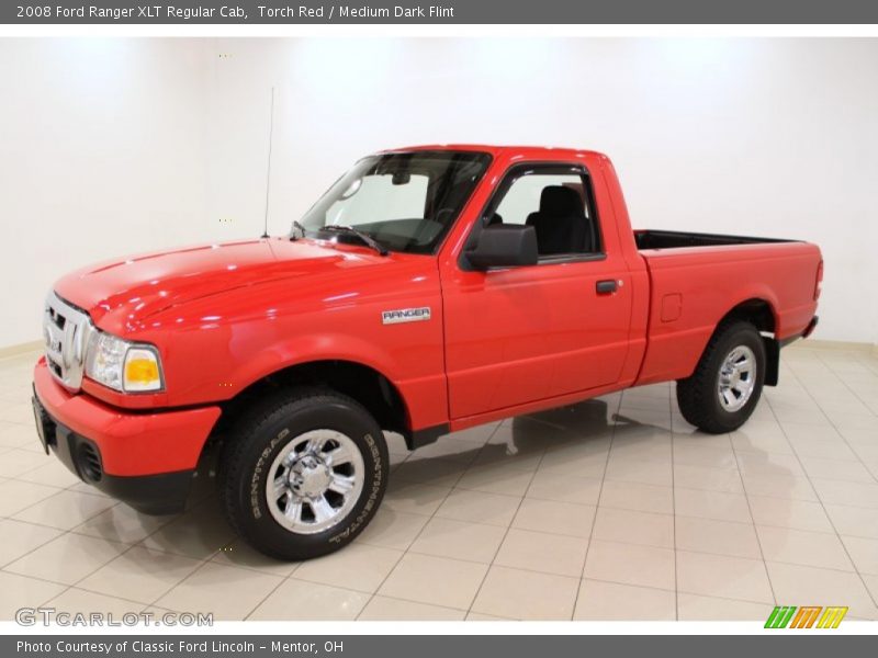 Torch Red / Medium Dark Flint 2008 Ford Ranger XLT Regular Cab
