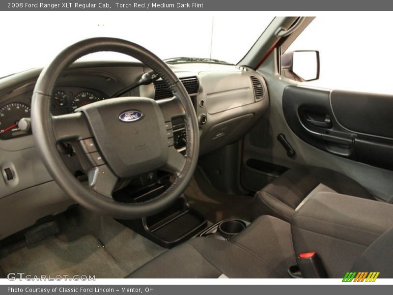 Torch Red / Medium Dark Flint 2008 Ford Ranger XLT Regular Cab