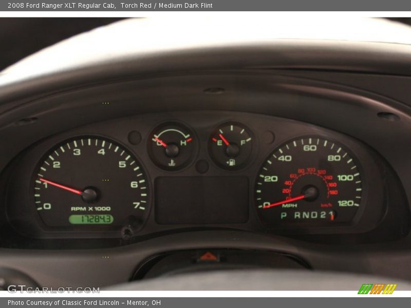 Torch Red / Medium Dark Flint 2008 Ford Ranger XLT Regular Cab