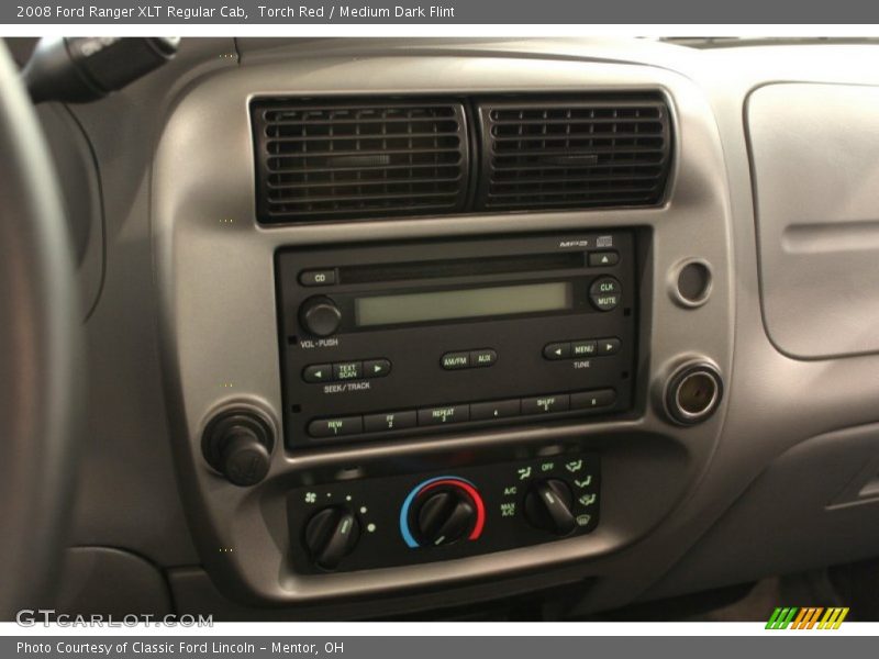 Torch Red / Medium Dark Flint 2008 Ford Ranger XLT Regular Cab