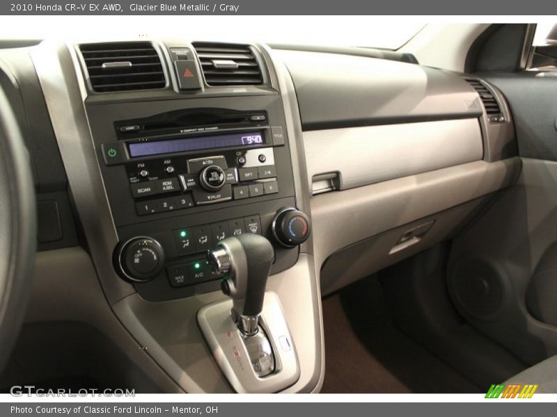 Controls of 2010 CR-V EX AWD