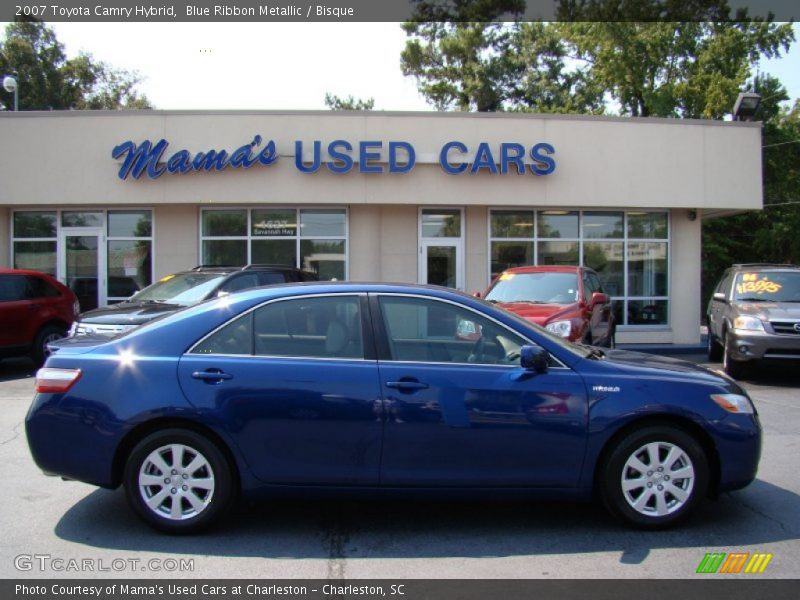 Blue Ribbon Metallic / Bisque 2007 Toyota Camry Hybrid