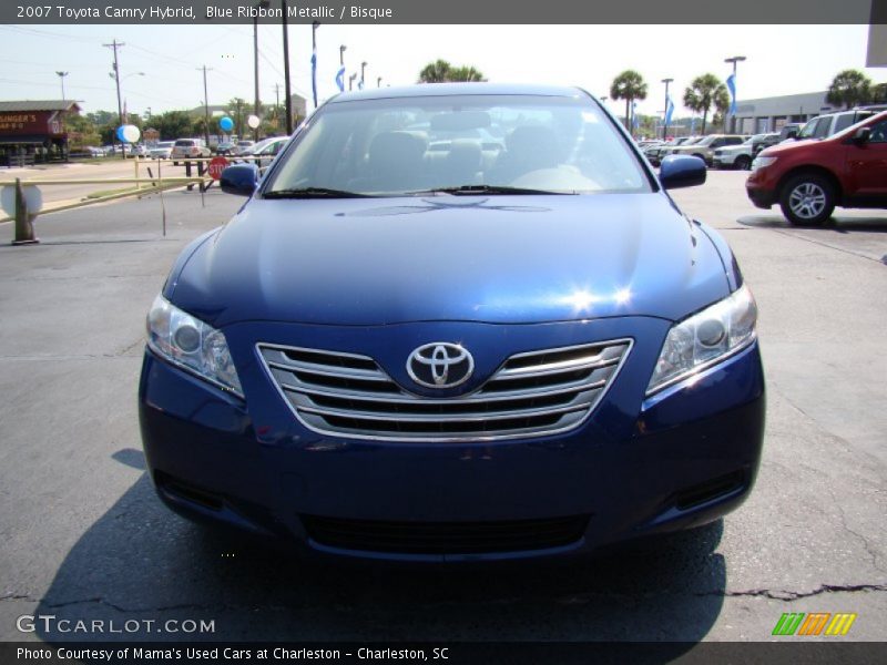 Blue Ribbon Metallic / Bisque 2007 Toyota Camry Hybrid