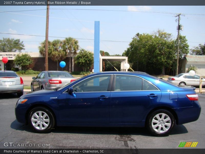 Blue Ribbon Metallic / Bisque 2007 Toyota Camry Hybrid