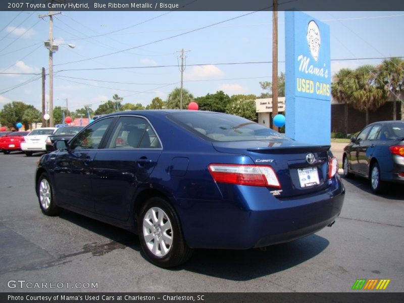 Blue Ribbon Metallic / Bisque 2007 Toyota Camry Hybrid