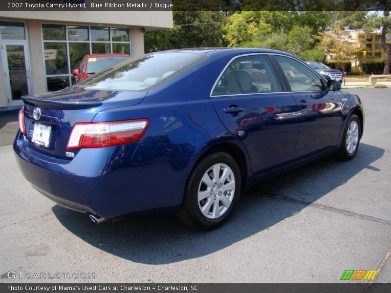 Blue Ribbon Metallic / Bisque 2007 Toyota Camry Hybrid