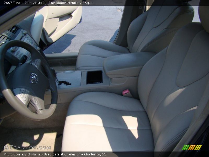 Blue Ribbon Metallic / Bisque 2007 Toyota Camry Hybrid