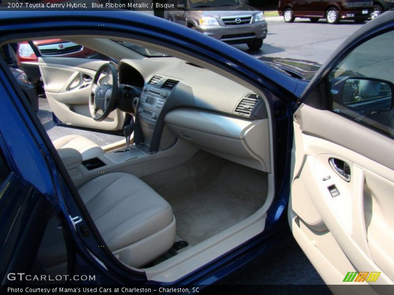 Blue Ribbon Metallic / Bisque 2007 Toyota Camry Hybrid