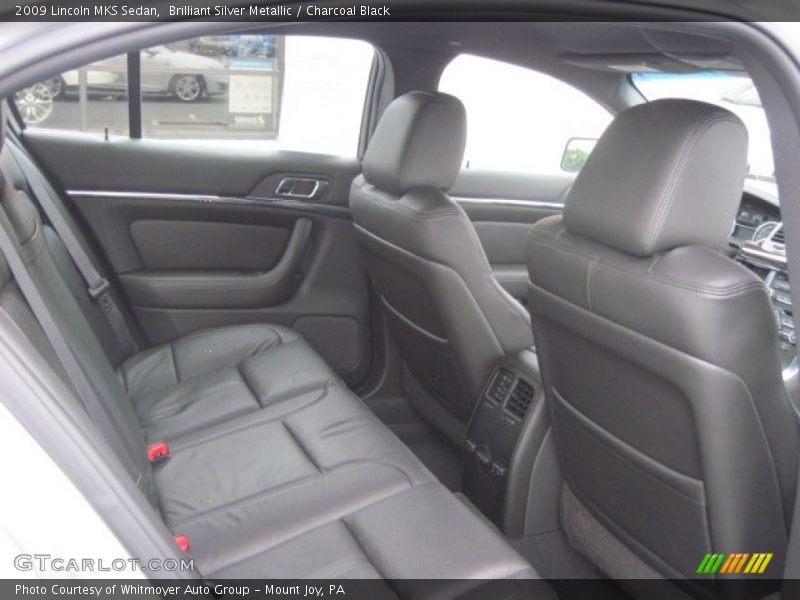 Brilliant Silver Metallic / Charcoal Black 2009 Lincoln MKS Sedan