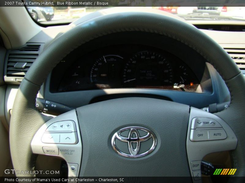 Blue Ribbon Metallic / Bisque 2007 Toyota Camry Hybrid