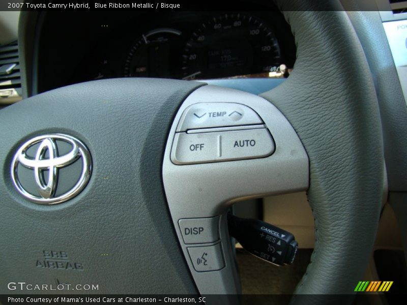 Blue Ribbon Metallic / Bisque 2007 Toyota Camry Hybrid
