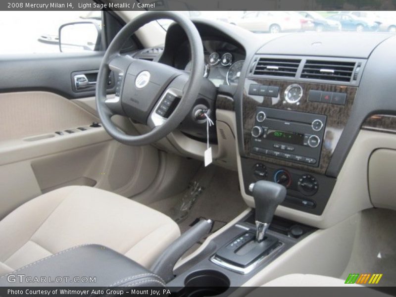 Light Sage Metallic / Camel 2008 Mercury Milan I4