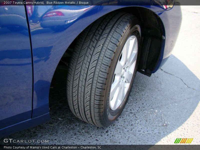 Blue Ribbon Metallic / Bisque 2007 Toyota Camry Hybrid