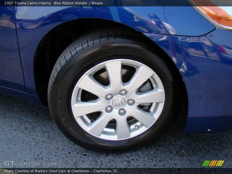 Blue Ribbon Metallic / Bisque 2007 Toyota Camry Hybrid