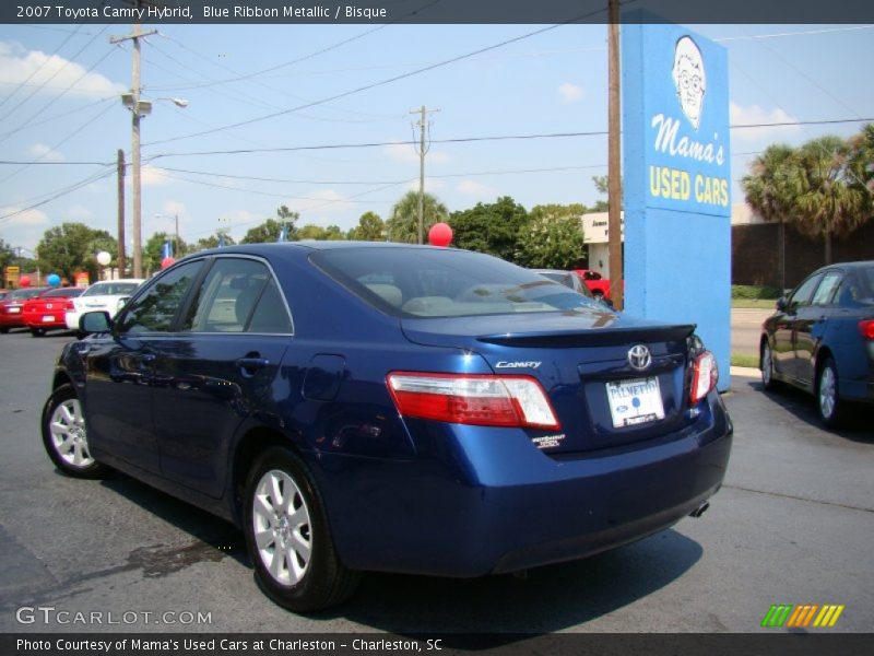 Blue Ribbon Metallic / Bisque 2007 Toyota Camry Hybrid