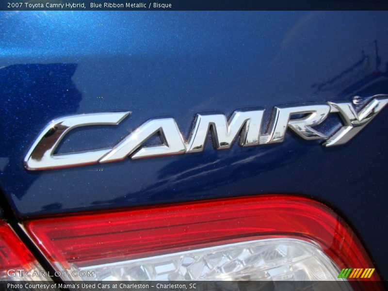 Blue Ribbon Metallic / Bisque 2007 Toyota Camry Hybrid