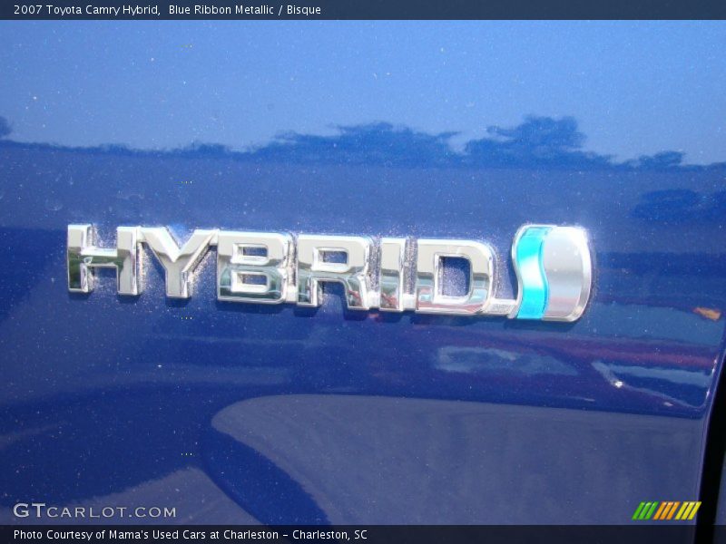 Blue Ribbon Metallic / Bisque 2007 Toyota Camry Hybrid