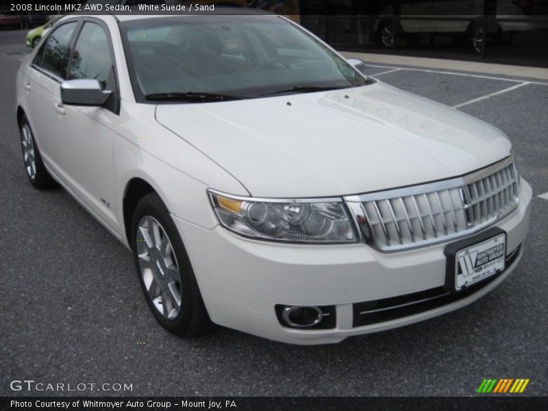White Suede / Sand 2008 Lincoln MKZ AWD Sedan