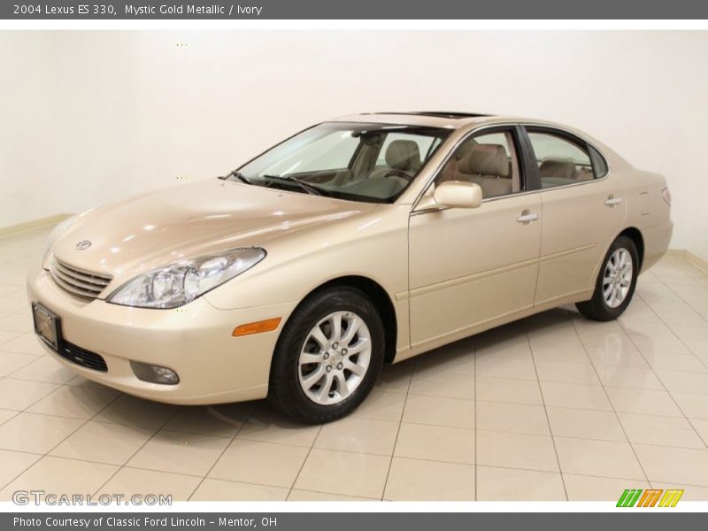 Mystic Gold Metallic / Ivory 2004 Lexus ES 330