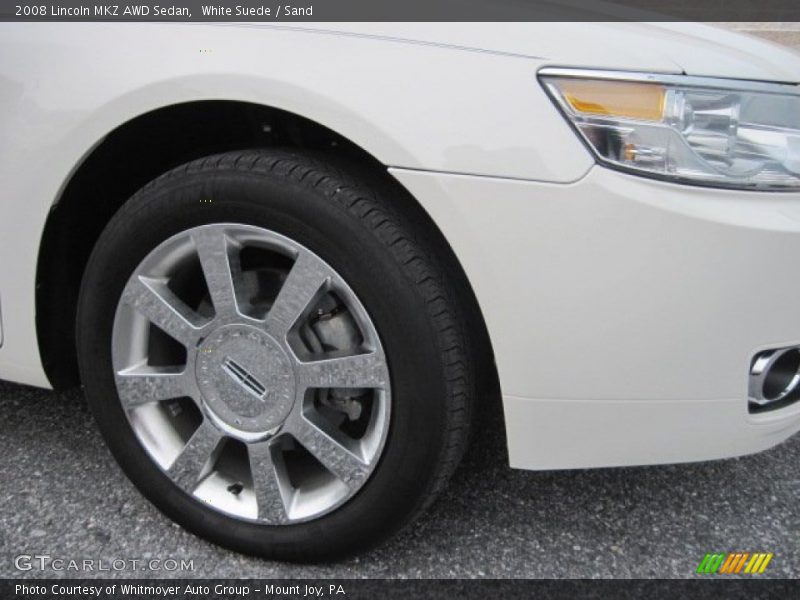 White Suede / Sand 2008 Lincoln MKZ AWD Sedan