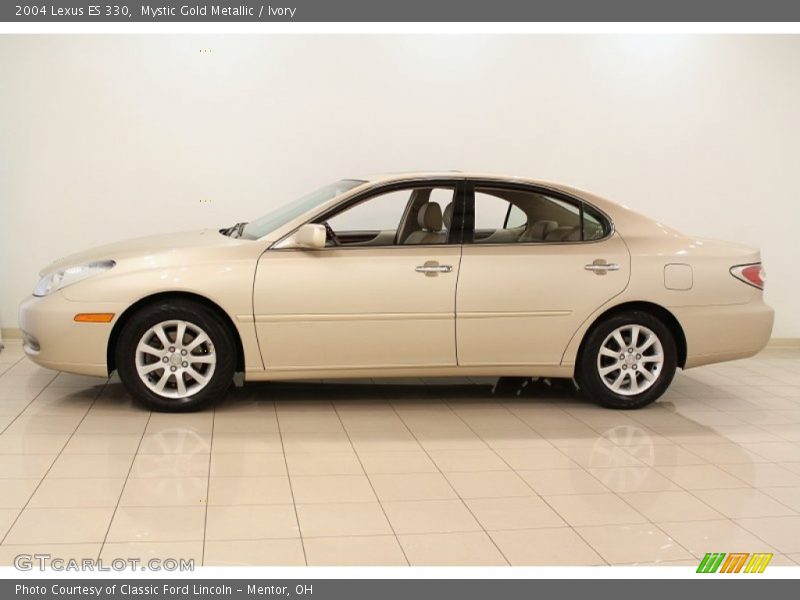 Mystic Gold Metallic / Ivory 2004 Lexus ES 330