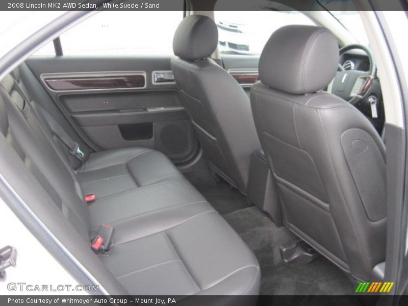 White Suede / Sand 2008 Lincoln MKZ AWD Sedan