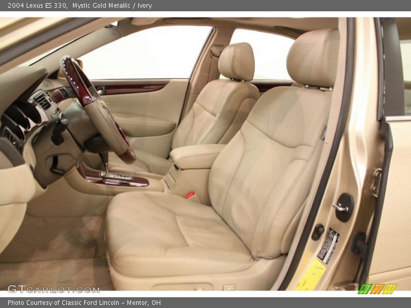 Mystic Gold Metallic / Ivory 2004 Lexus ES 330